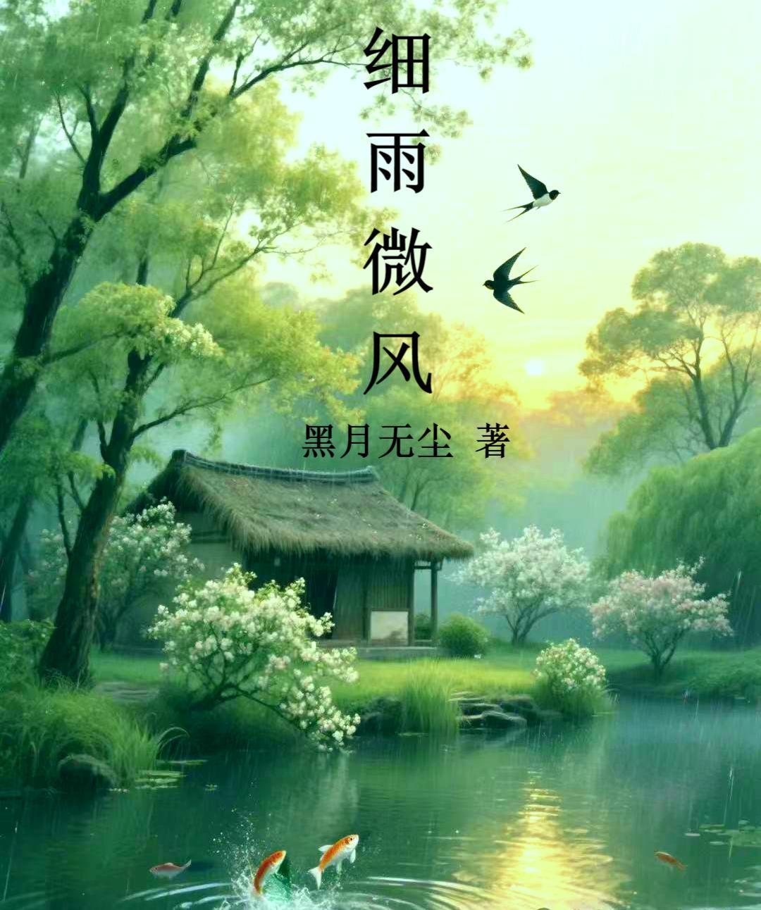 细雨微风落叶缤纷的意思